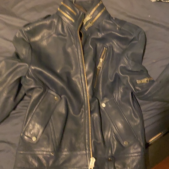 Andrew Marc x Richard chai leather jacket - Picture 3 of 4
